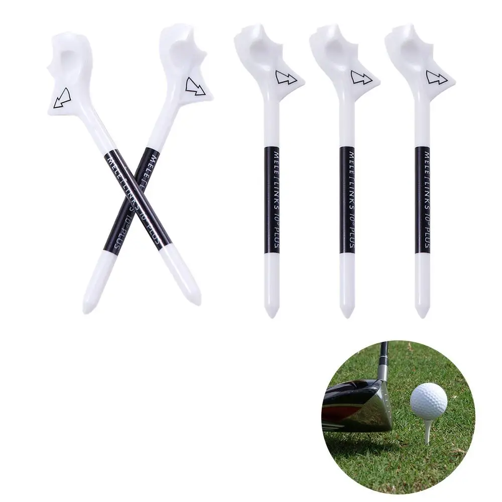 

10 Pcs Durable Golf Practice Rhombic Increases Speed Diagonal Insert 10 Degree Training Ball Tee Golf Ball Holder Golf Tees