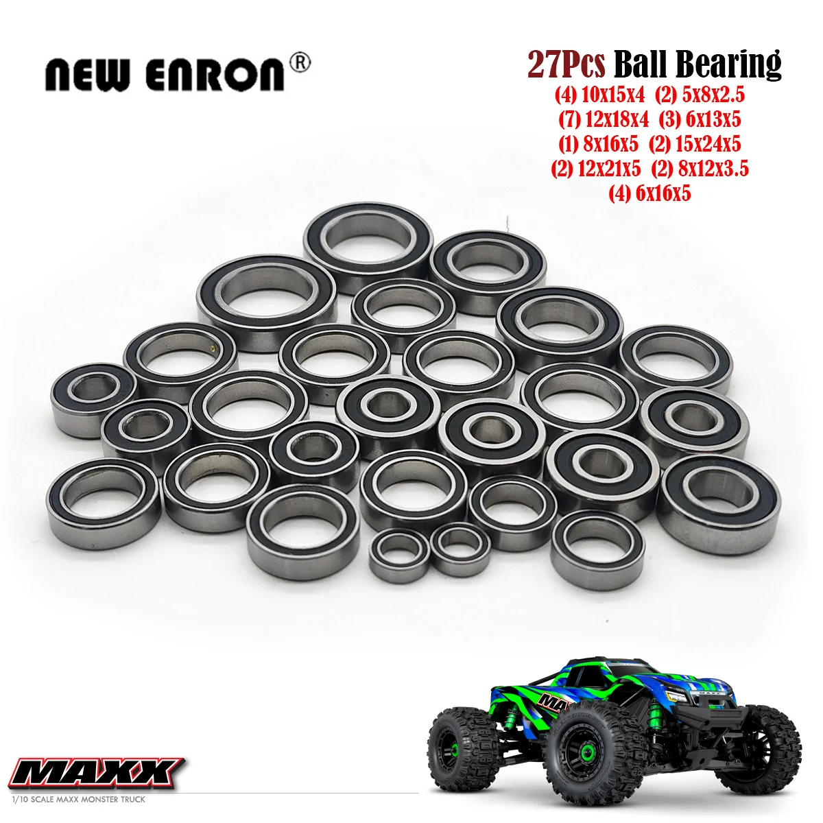 For Maxx For WideMaxx 89086-4 トラック 1/10 ヘッドライト テール