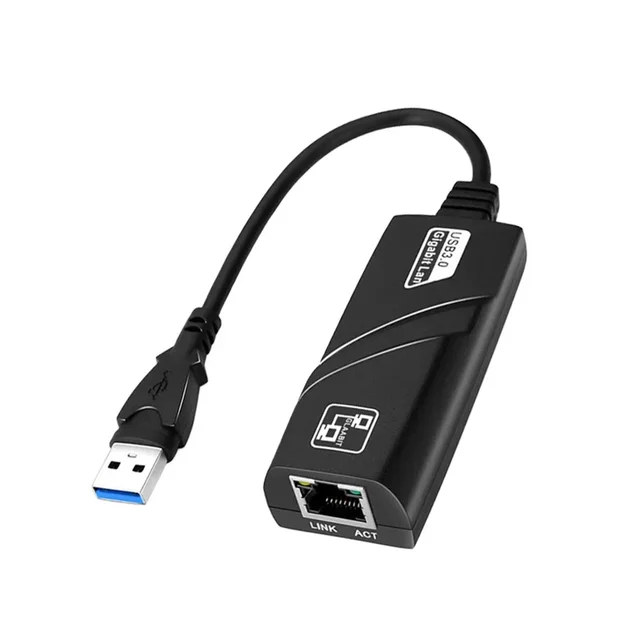 10/100/1000 Мбит/с USB 3.0 Проводной USB TypeC к Rj45 Lan Ethernet-адаптеру Сетевая карта для ПК Macbook Windows Ноутбук 5