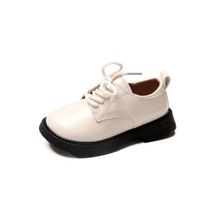 Boys Casual Patent Leather High-quality Leisure Tooling Shoes Comfortable Inside Trend Fashion Evening Party Dress Shoes H08087