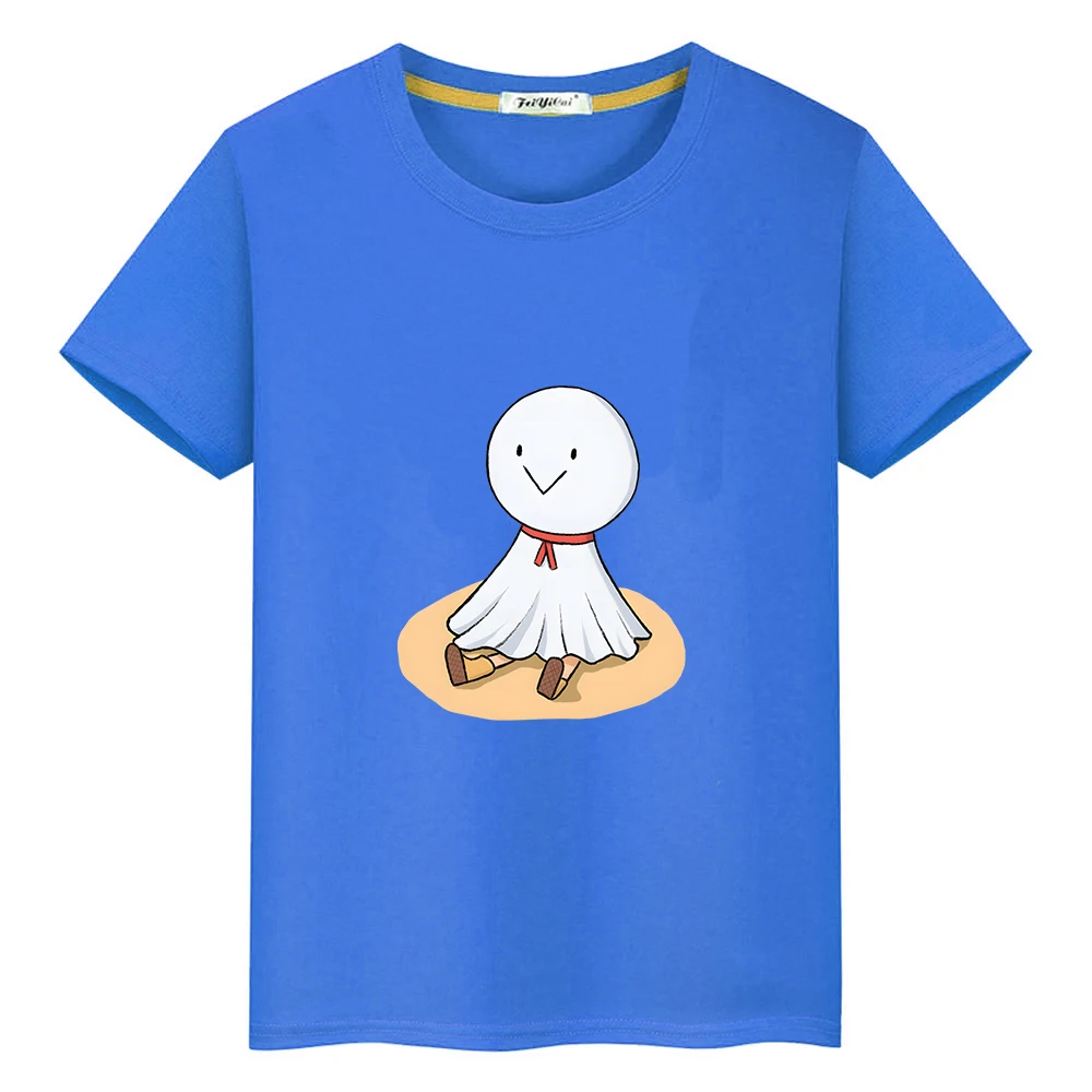 

Anime Weathering with You Tenki No Ko T-shirt Kawaii Short Sleeve Summer O-neck Tee-shirt 100% Cotton Boys and Girls Tshirt Soft