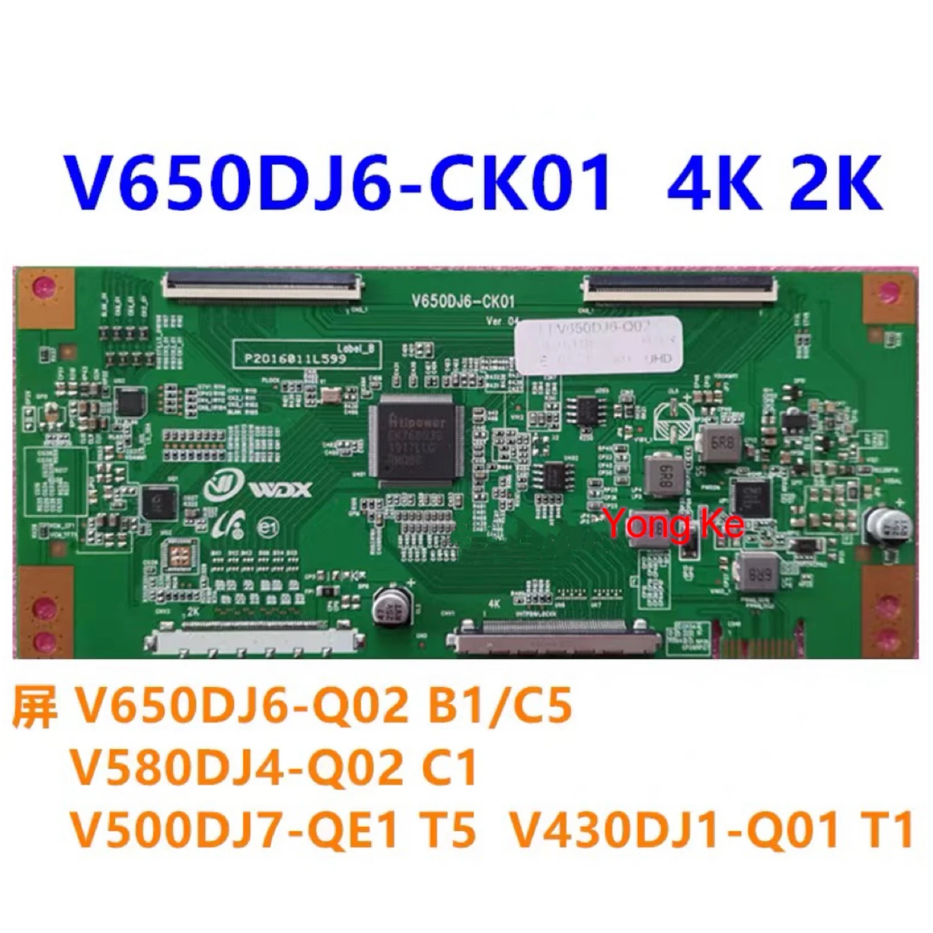 

4K 2K Logic Board V650DJ6-CK01 T5