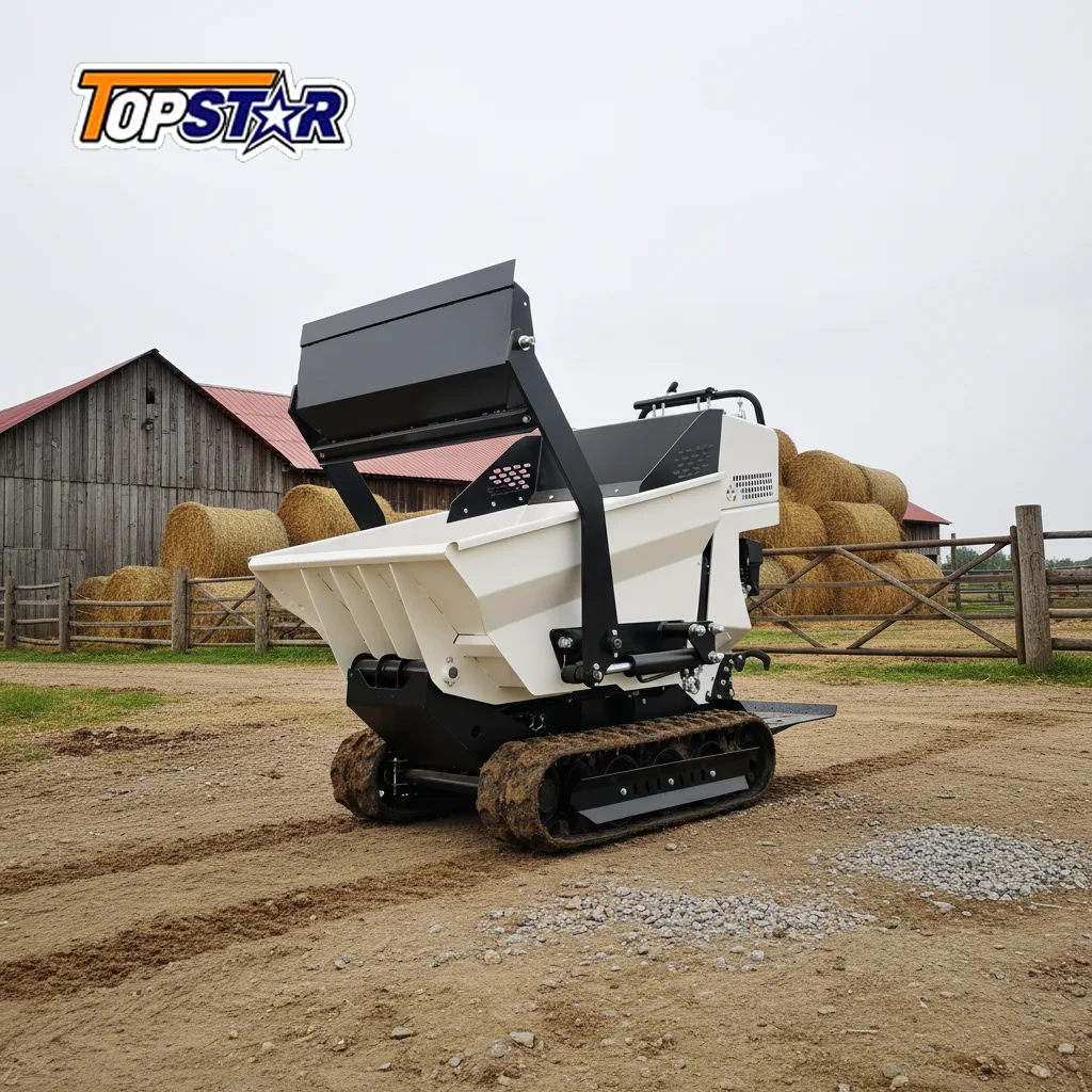 Mini-Dumper 700kg EURO 5 EPA Schnelle Lieferung Hochwertige Raupendumper Direkt vom Hersteller