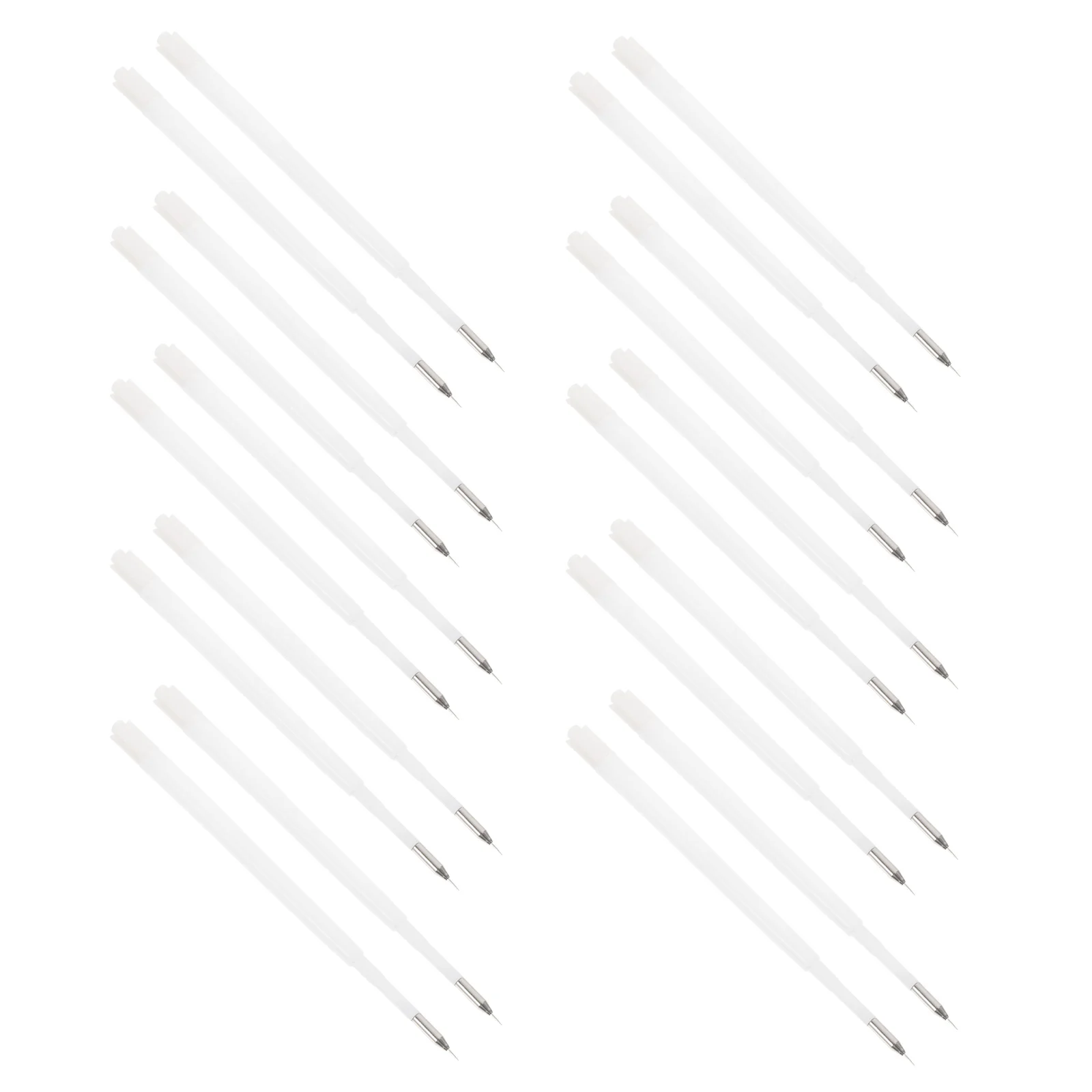 10 Pcs Abs Iron Material Craft Weeding Refills For Film Vinyl Air Release Tool Storage Containers Pen Part Bottle Jars Home