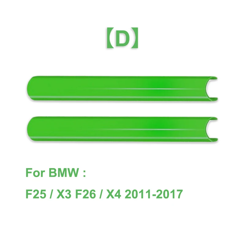 Dual Set Front Grille Trim Strips Cover Frame Stickers