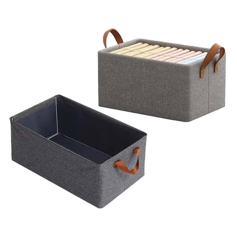 

Foldable Clothing Drawer Organizer Closet Storage Box large capacity cabinet separation box Wardrobe Pants Storage Organizer