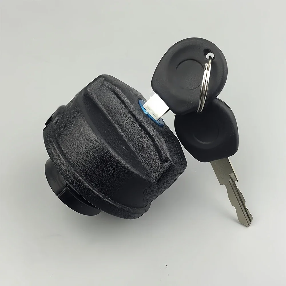 Fuel Tank Cap Lock Compatible with Volkswagen Audi Peugeot Citroen 2 Keys
