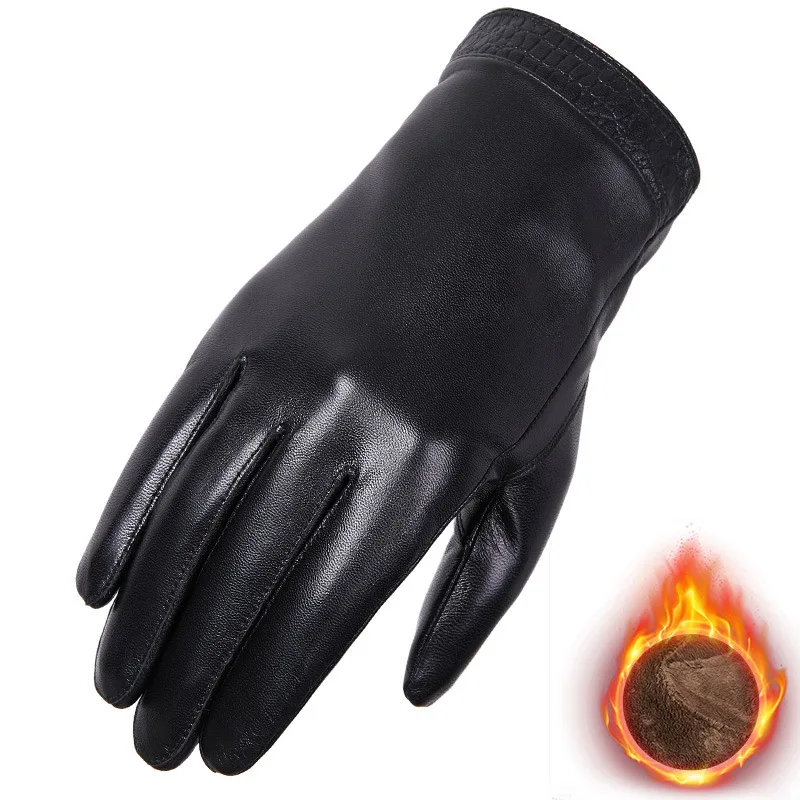 guantes-de-cuero-genuino-con-cocodrilo-de-piel-de-cabra-para-hombre-decoracion-de-bordes-forro-de-terciopelo-engrosado-calido-conduccion-invierno-nuevo