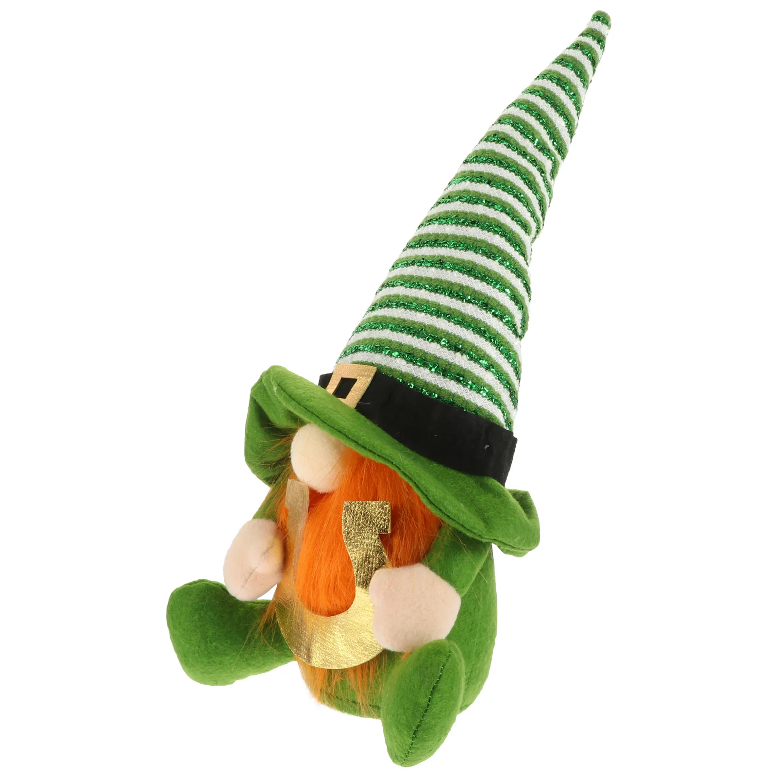 

Green Hat Ornament Festival Decor Prop St Patrick's Day Gnome Spring Home
