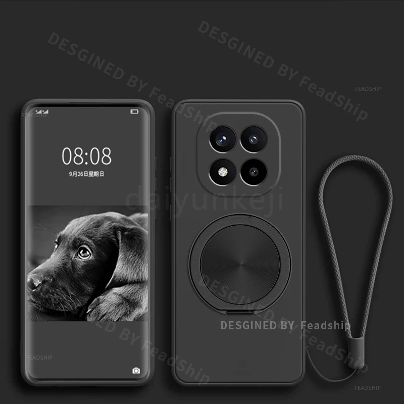 Silicone Phone Case with Magnetic Holder and Bracket