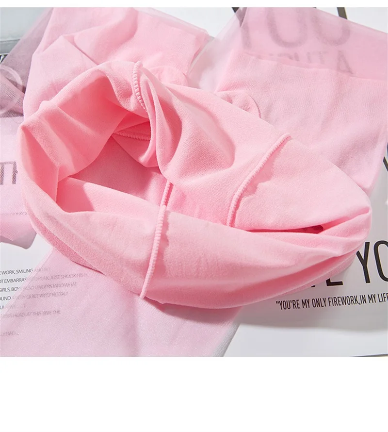 1 Paar Farbige Transparente Ultradünne Bonbonfarbene Sexy Damenstrumpfhosen Mulheres Meias Pantyhose Collants Strümpfe Unterwäsche – Detail 27