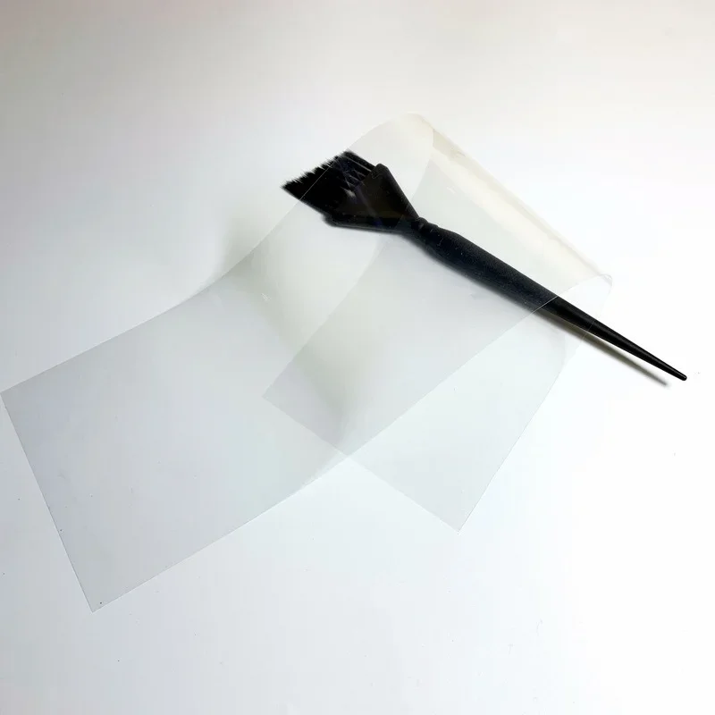 

50Pcs Hairdressing Dyeing Tools Highlight Paper Hair Dyeing Sheets Reusable Hair Coloring Isolation Sheet
