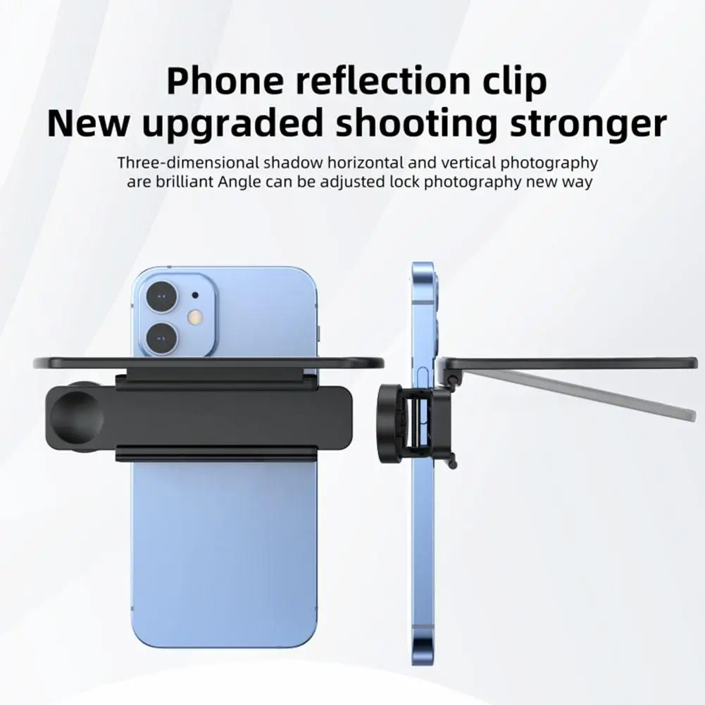 Smartphone Camera Mirror Reflection Clip Kit Mobile Outdoor Reflection Artefatto Lens Selfie Phone Camera Clip Reflection Z1J6