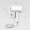 Professional Hotel Hair Dryer Wall-mounted Powerful Strong Wind Bathroom Toilet Household Blow Dryer Punching with 3M Glue 2