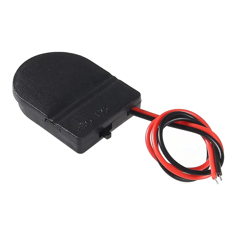 CR2032 Button Coin Cell Battery Socket Holder Case Cover With ON-OFF Switch 3V battery Storage Box 5Pcs battery holder
