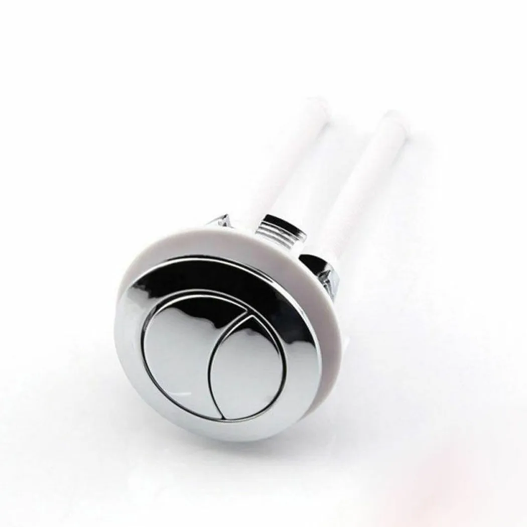 38mm Universal Dual Flush Toilet Water Tank Button Round Valve Push Button Flush Toilet Seat Water Tank Valve Bathroom Accessory