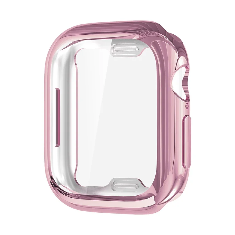 Enhanced TPU Cover with Screen Protector for Apple Watch - Premium Protective Case