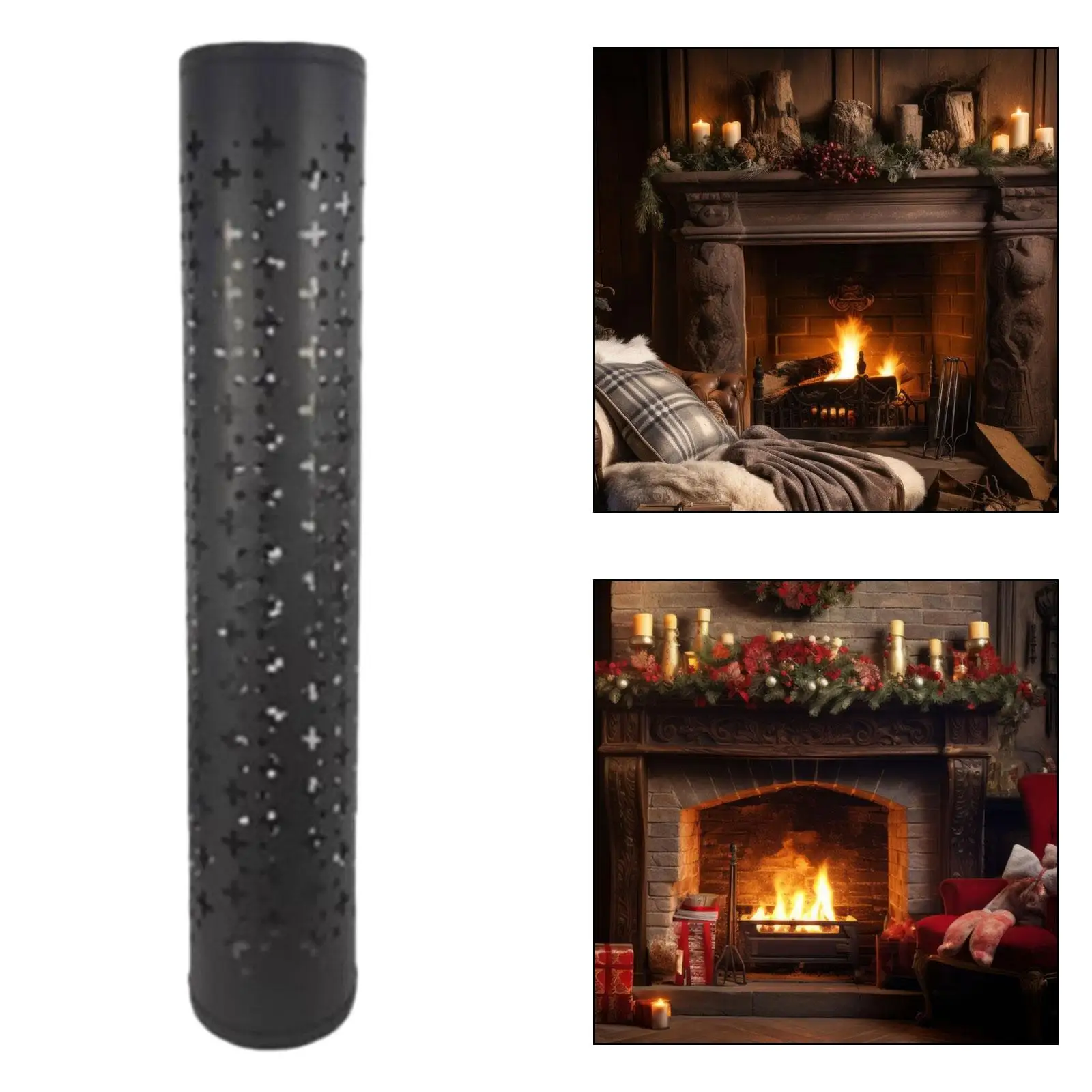 

Зажимной ограничитель для печи, быстрое рассеивание тепла, портативная труба для печки, защита от ожогов, колпачки от дождя для камина