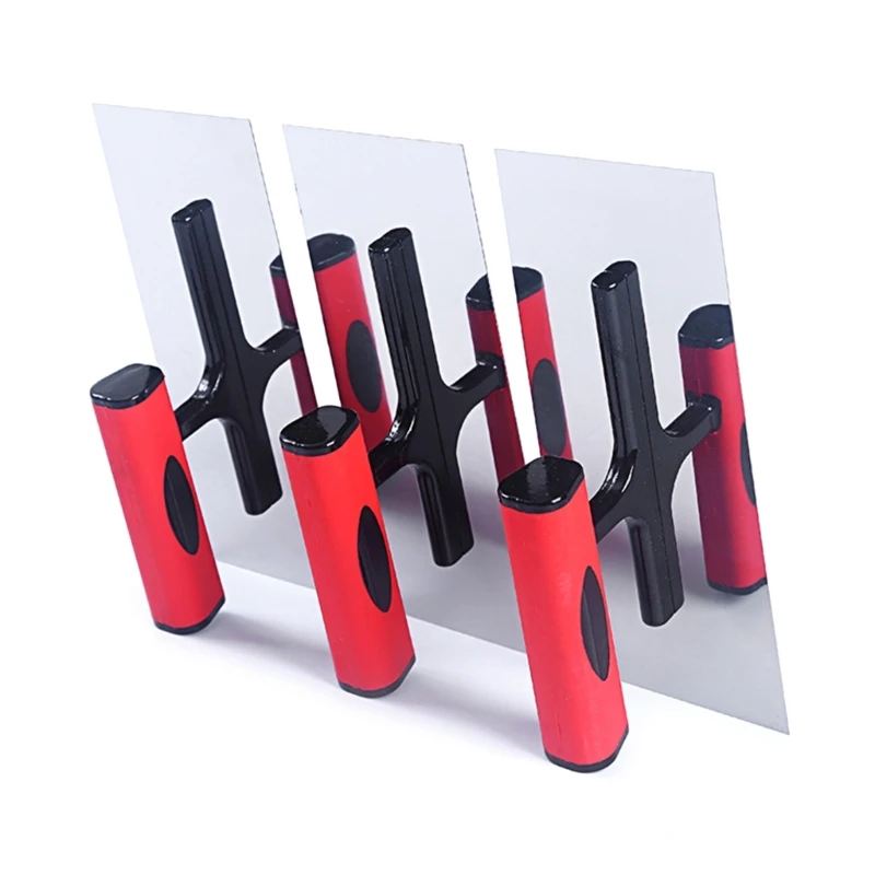 Plastering Trowel Length 24cm/9-inch Finishing Trowel Non-Slip Soft Grip- Easy Operation Used for Construction New House