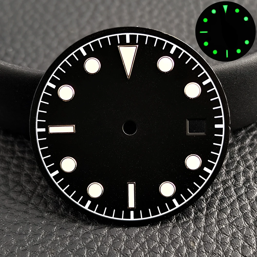 Sterile Black Dial with Single Calendar, 31mm Diameter
