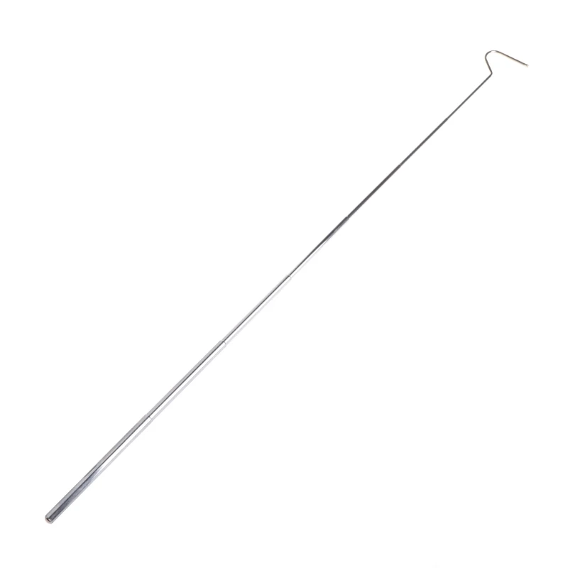 3.28 FT Snake Hook Stainless Steel Hook Rod Snake Catcher