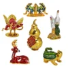 Feng Shui Vitality Activator Plate 6 Blessing Fortunev Wealth and Good Amulet Statue 5