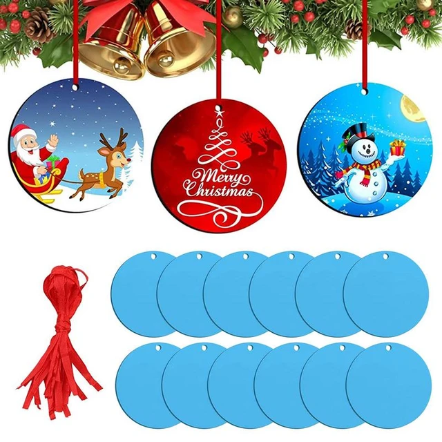 Sublimation Pendant Blanks, Ornament Blanks