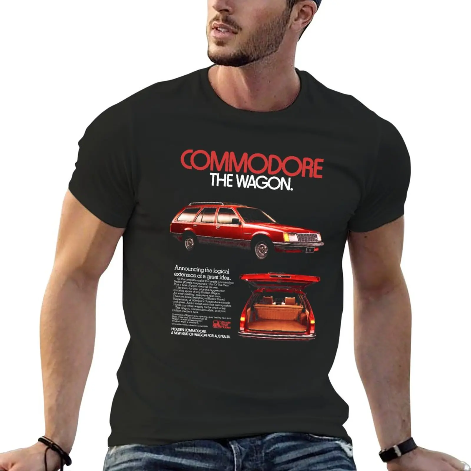 

HOLDEN COMMODORE T-Shirt sports fans oversized fruit of the loom mens t shirts