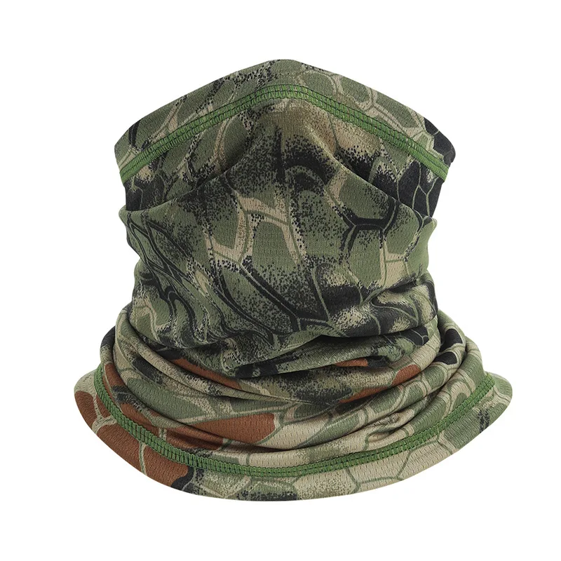 Cycling Neck Gaiter Spring Summer Men Women Camouflage Camping Sunscreen Scarf Outdoor Sports Elastic Breathable Travel Mask