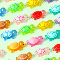Glow-in-the-dark Turtle Mini Resin Photo Accessories Desktop Decoration Glow-in-the-dark Turtle Ornamental Fish Tank Mini 5