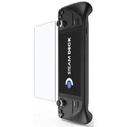 Premium Tempered Glass Screen Protector Kit - Crystal Clear, Anti - Scratch, Easy Installation, No Dust, No Bubbles - Tempered glass (STEAM DECK 7.0in)