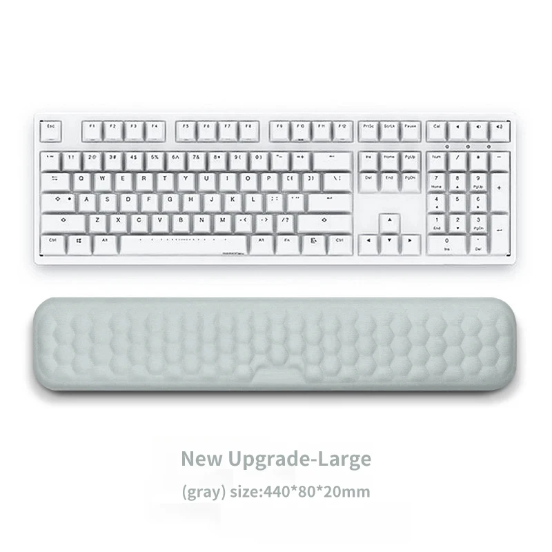 Ergonomic Memory Foam Keyboard and Mouse Wrist Rest Pads