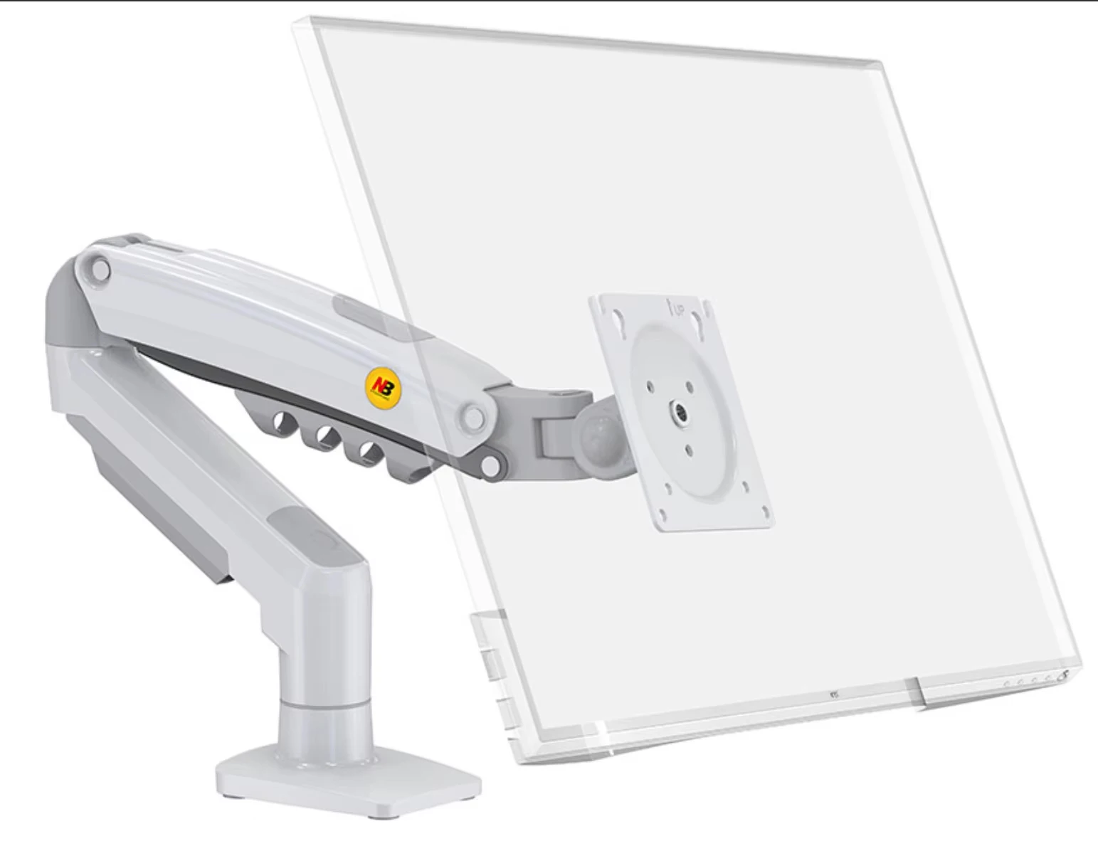NORTH BAYOU F80 Gas Spring 17-30 inch Desktop LED LCD Monitor Mount Holder Arm Ergonomic Gas Strut Flexi Mount Load 2~9kgs