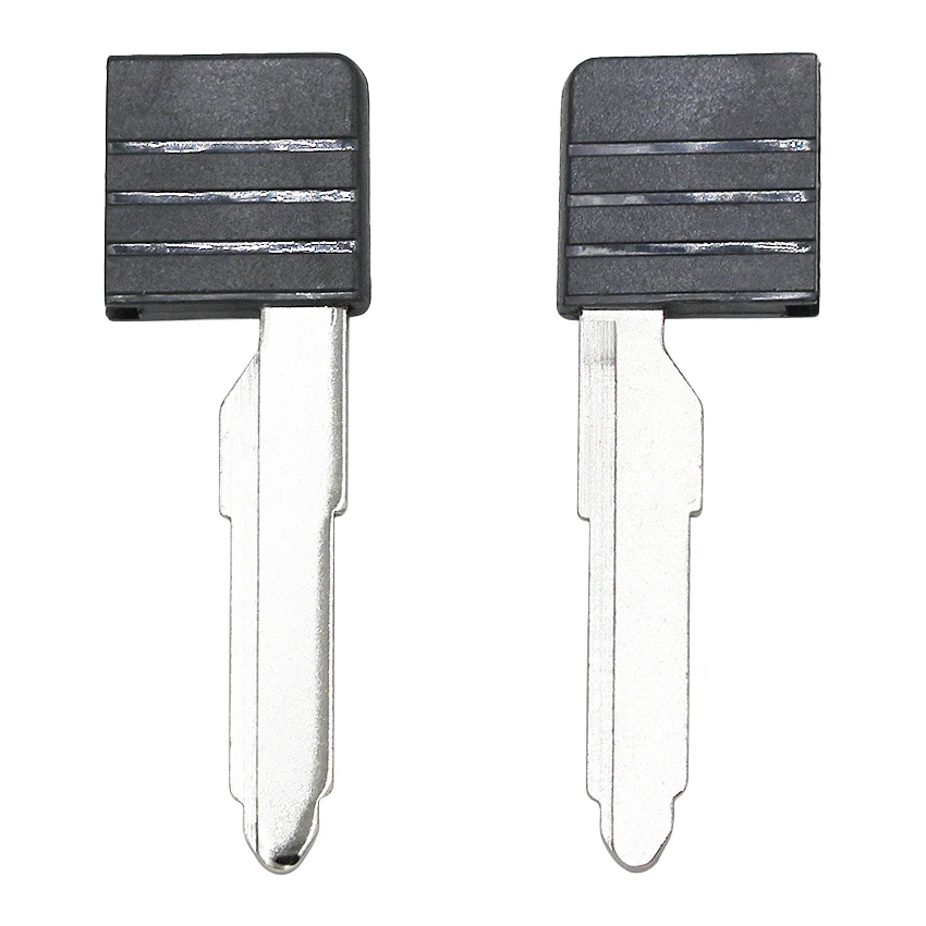 Ecusells Smart Card Emergency Key Blade Maz13 Blank Insert Key with / no 4D63 80bit Chip for Mazda 5 6 CX-7 CX-9 MX-5 Miata RX-8 car key shell,folding car key shell