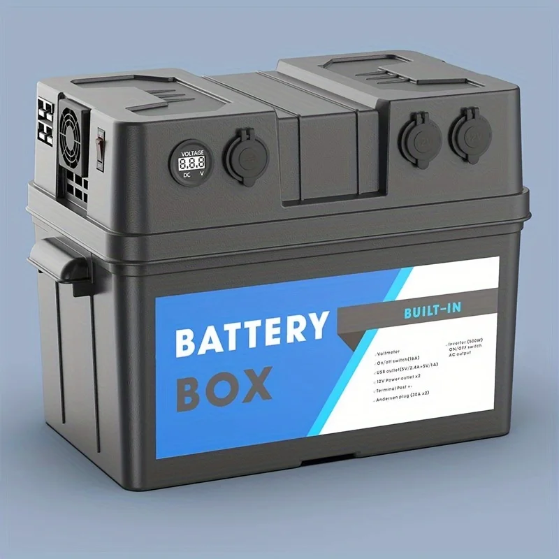 MultifunctionalBatteryBoxOutdoorPortableSmartBatteryBoxEnergy