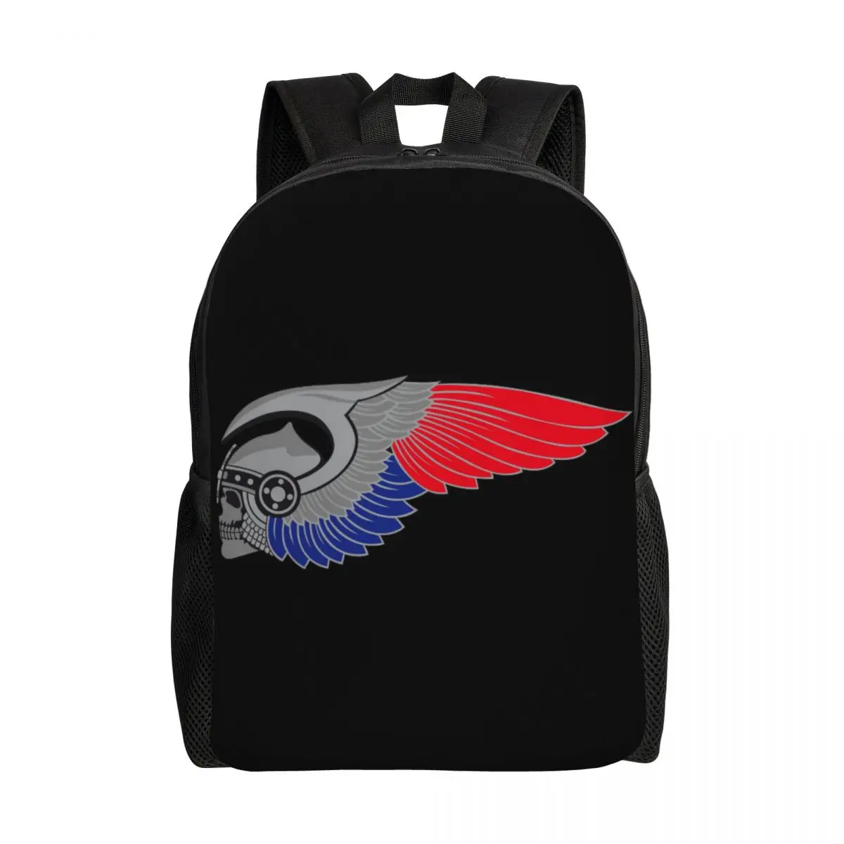 

Индивидуальные 3d-сумки Hells с ангелами для девочек и мальчиков, мотоциклетные Клубные школьные дорожные сумки, сумка для книг для 15-дюймового ноутбука