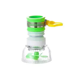 Enhanced Universal Anti-Splashing Rotating Kitchen Faucet with Multifunctional Filter for Wash Basin & Shower Use (Green)