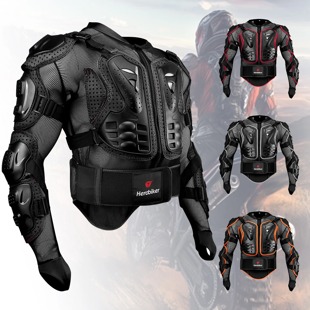 Motocross Jacket Motorcycle Armor Adult Full Body Armor Riding Protection