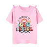 Promoted To Big Sister Printed Baby Announcement Shirt Kids T-Shirt Children Short Sleeve Tops Girls Tee Shirts Summer Clothes 5