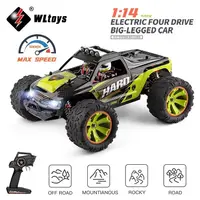 Wltoys 144002 60km/H 1:14 2.4ghz Racing Remote Control Cars 4wd Alloy Metal Drift Cars Remote Control Track Model Rtr Toys Gifts 1