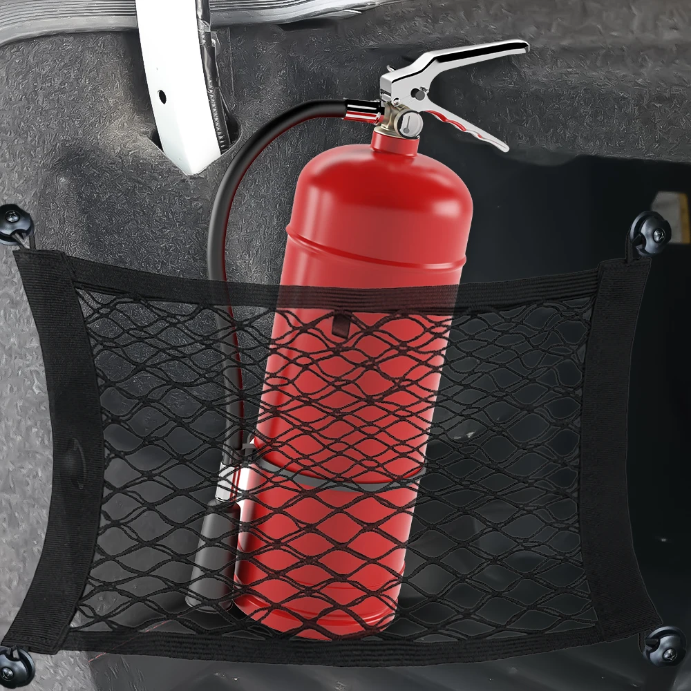 2 Sacs De Rangement élastiques Pour Voiture - Organisation Coffre - Neuf - Compatibilité Universelle
