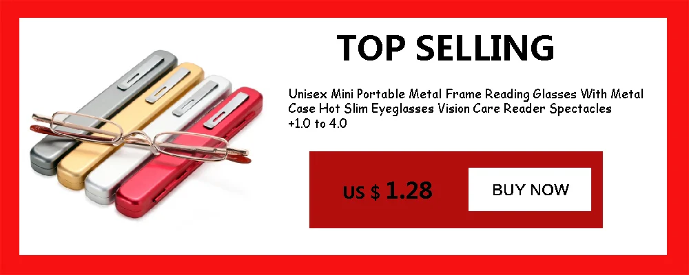1PC Mode Mini Tragbare Clip Fall Rohr Reader Gläser Dünne Stift Lesebrille Frühling Klapp Brillen mit für Männer frauen – Detail 2