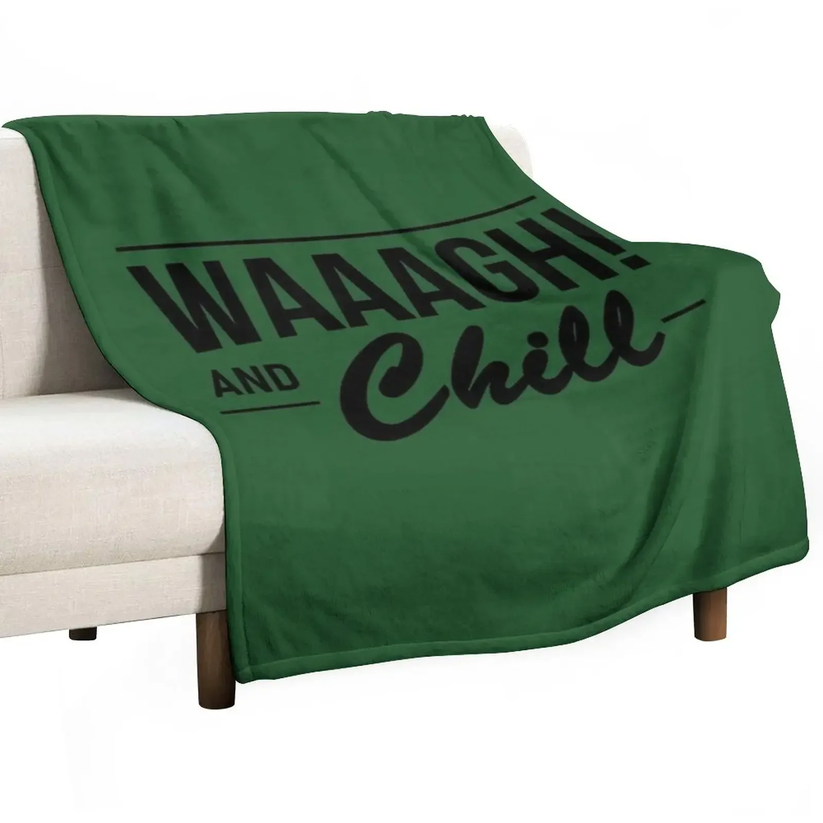 

WAAAGH! (and chill) Throw Blanket blankets and throws wednesday Flannels Blankets