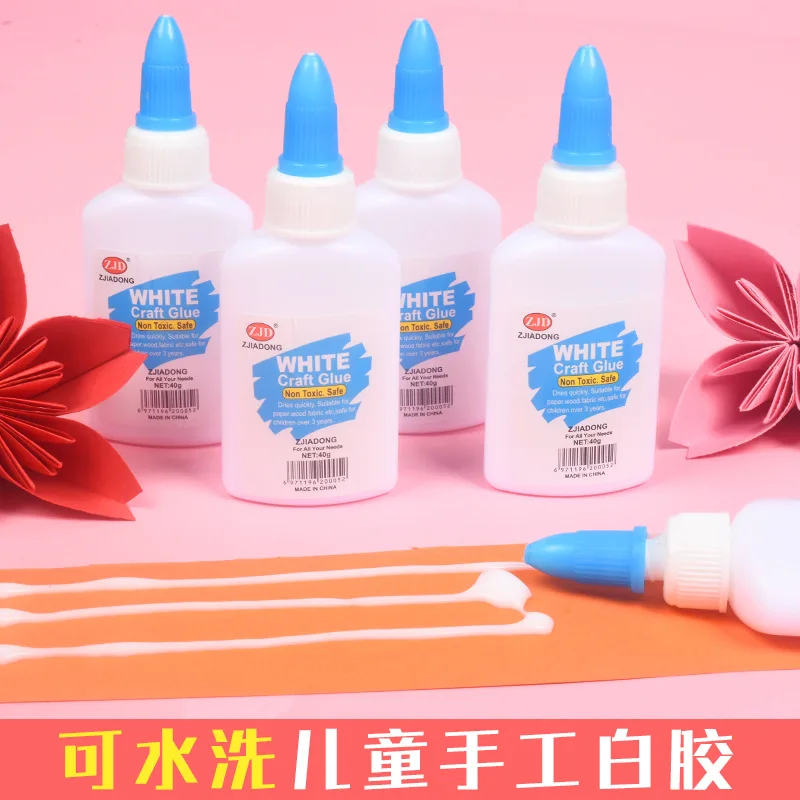 

White Latex Diy Handicraft Art With Kindergarten Children'S White Glue Students To Make Strong Quick-Drying Glue Water Woodworki