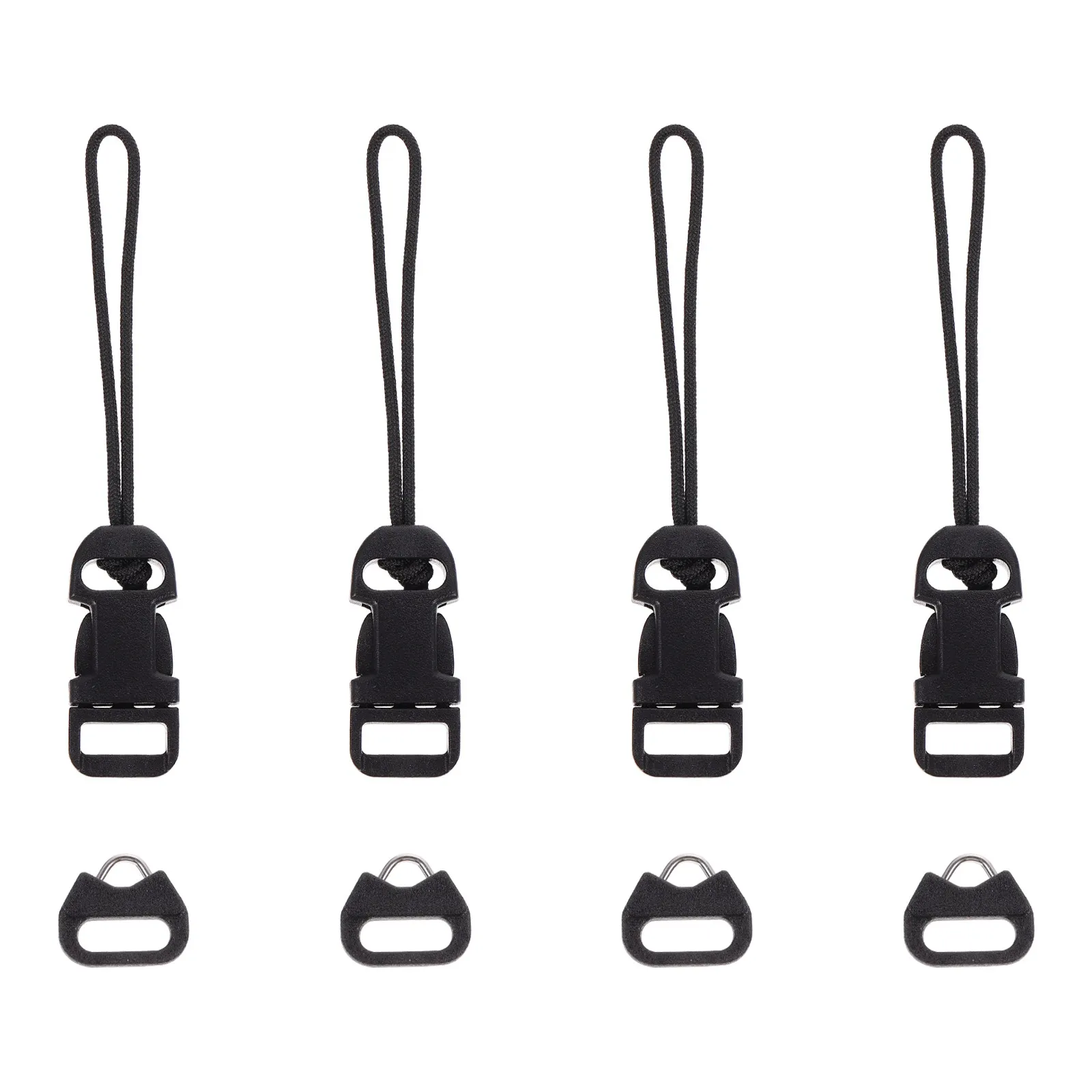 카메라 스트랩용 8Pcs Qd 루프 커넥터, 고강도 구조, 빠른 분리 기능, 안정적인 성능, 야외 활동에 이상적