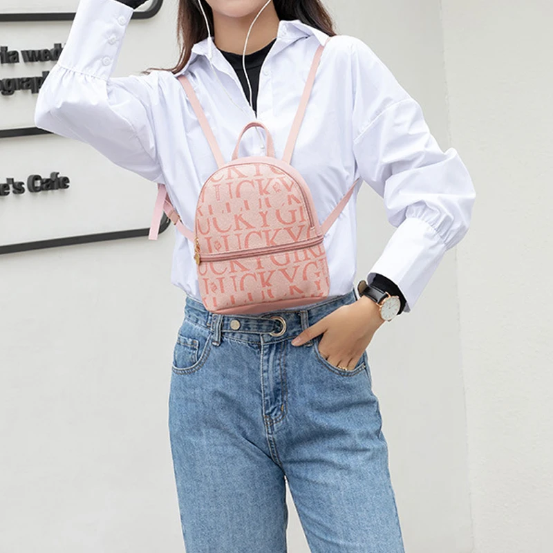 รูปสินค้า กระเป๋าเป้แฟชั่น Retro ขนาดเล็กน่ารัก