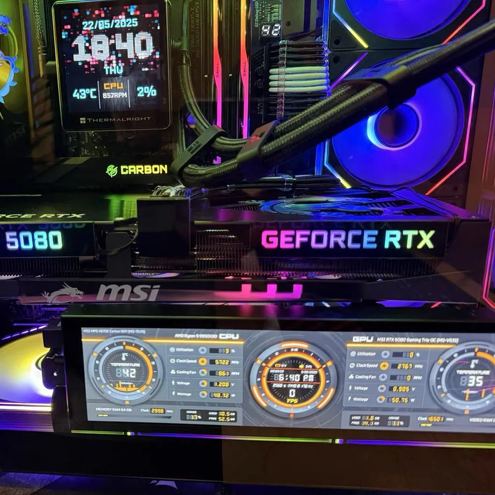 FREEZEMOD ARGB GPU Side Panel RTX3090 3080 3070 3060 RX6800/6900XT