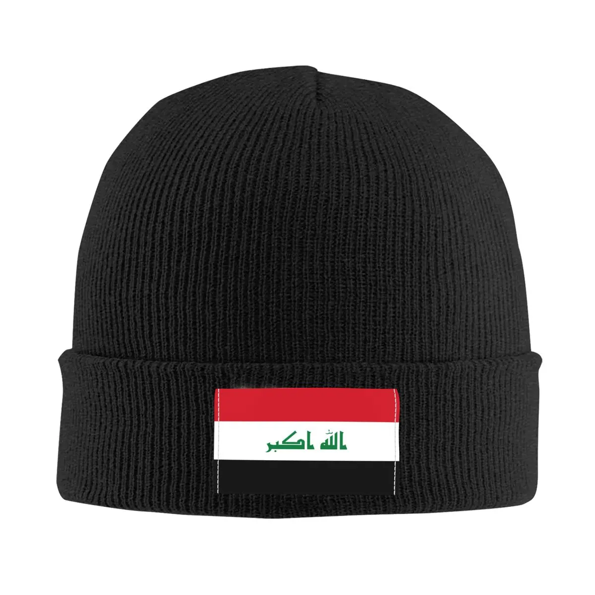 

Flag Of Iraq Bonnet Hat Knitting Hat Men Women Hip Hop Unisex Winter Warm Beanies Cap