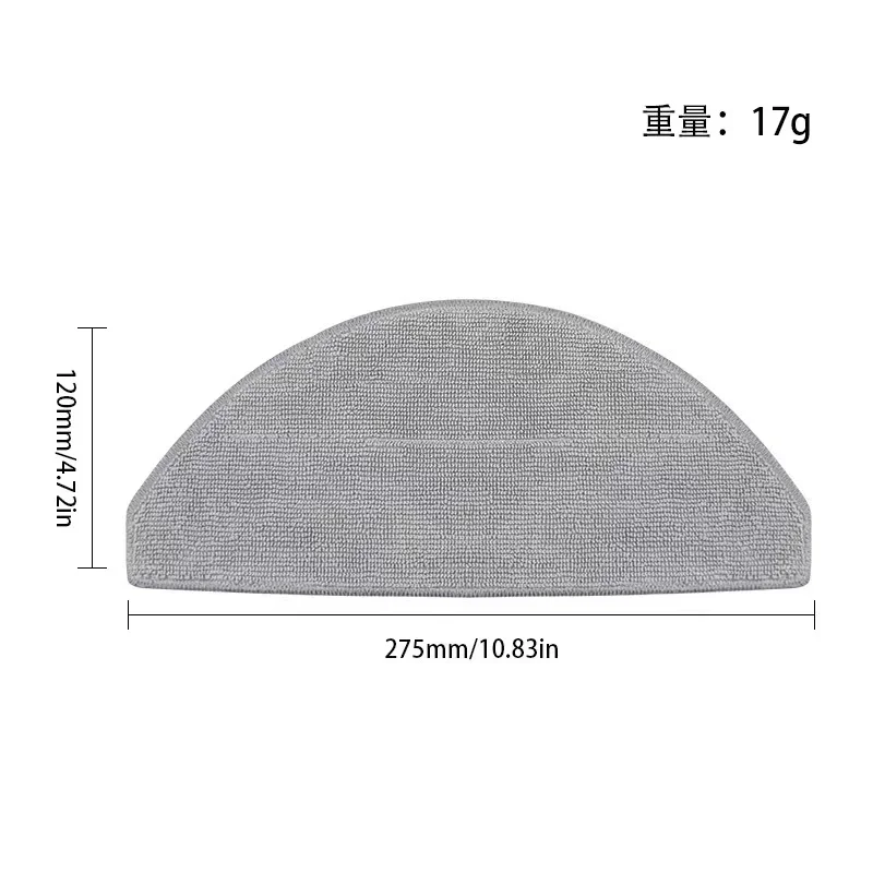 For Xiaomi Vacuum cleaner S20 / D106 E12 E10 B112 Accessories Replacement Main Side Brush Mop Cloth Filter Part