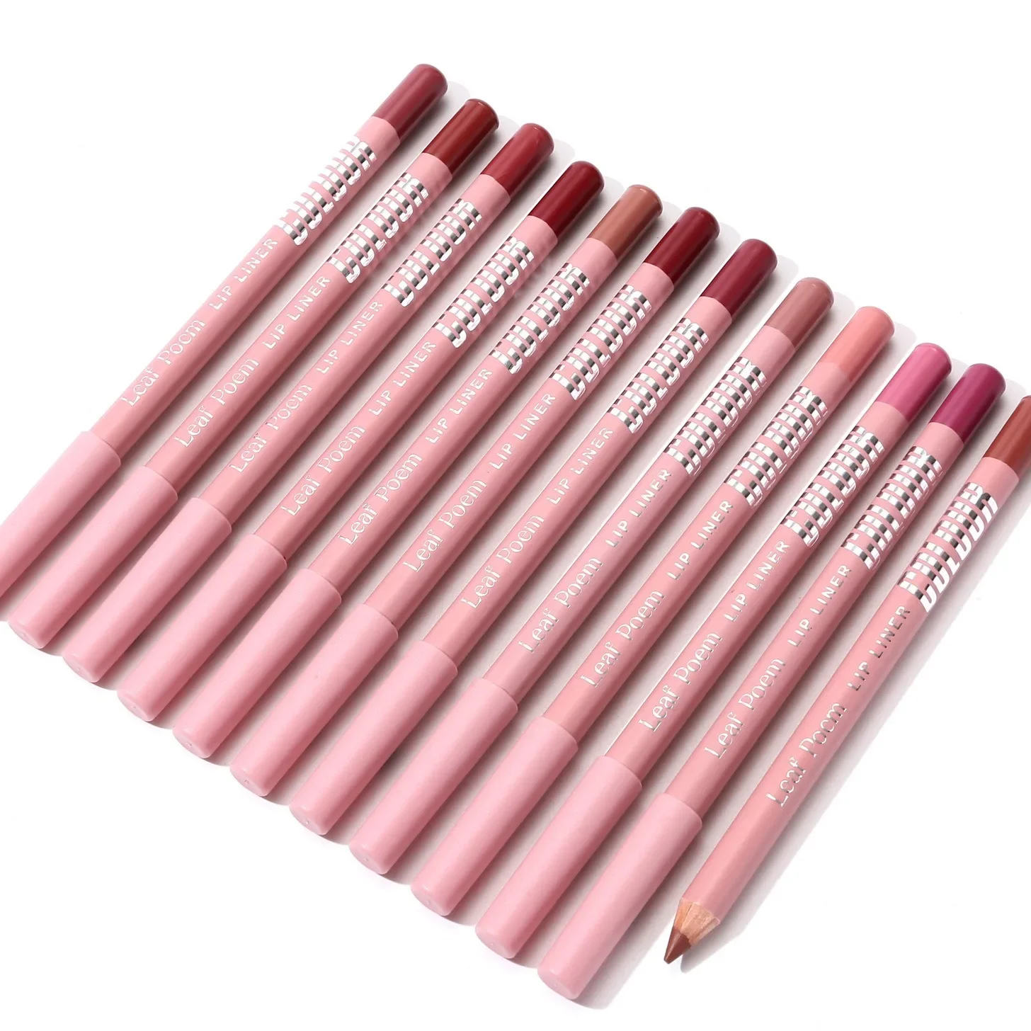 Lip Liner Lip Liner Pencil Lipliner Pencil 12Color Matte Waterproof Plumping Stain Natural Nude Pink